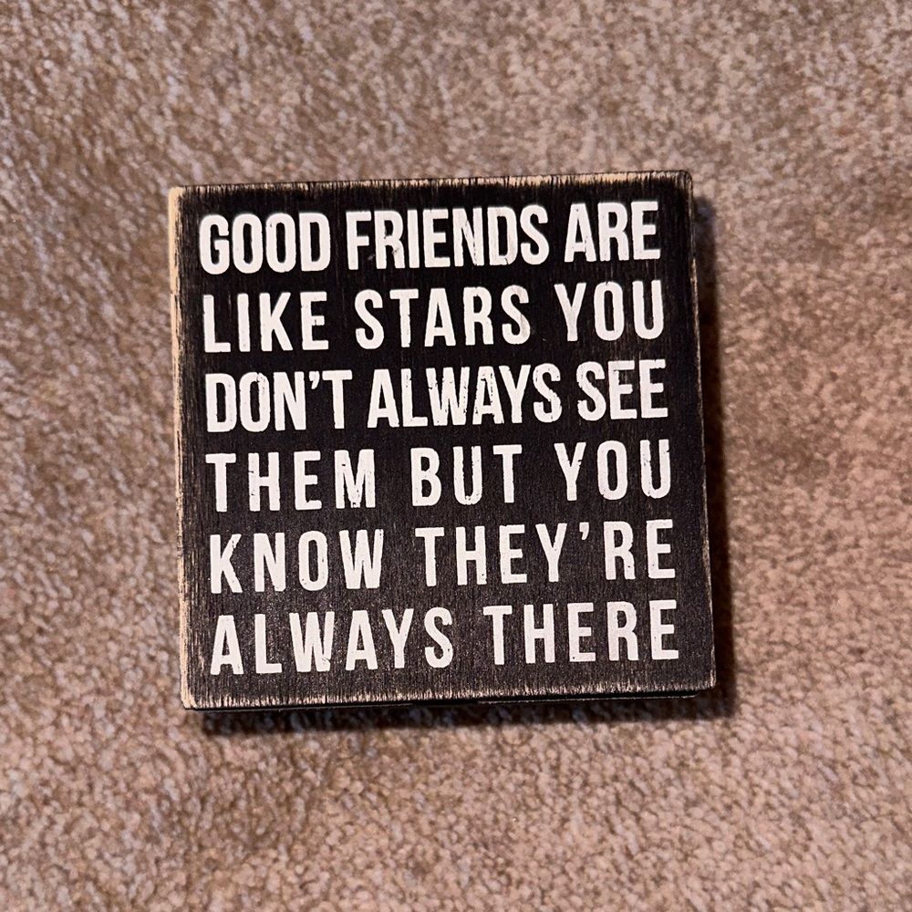 Inspirational Quote Wooden Jewelry Box